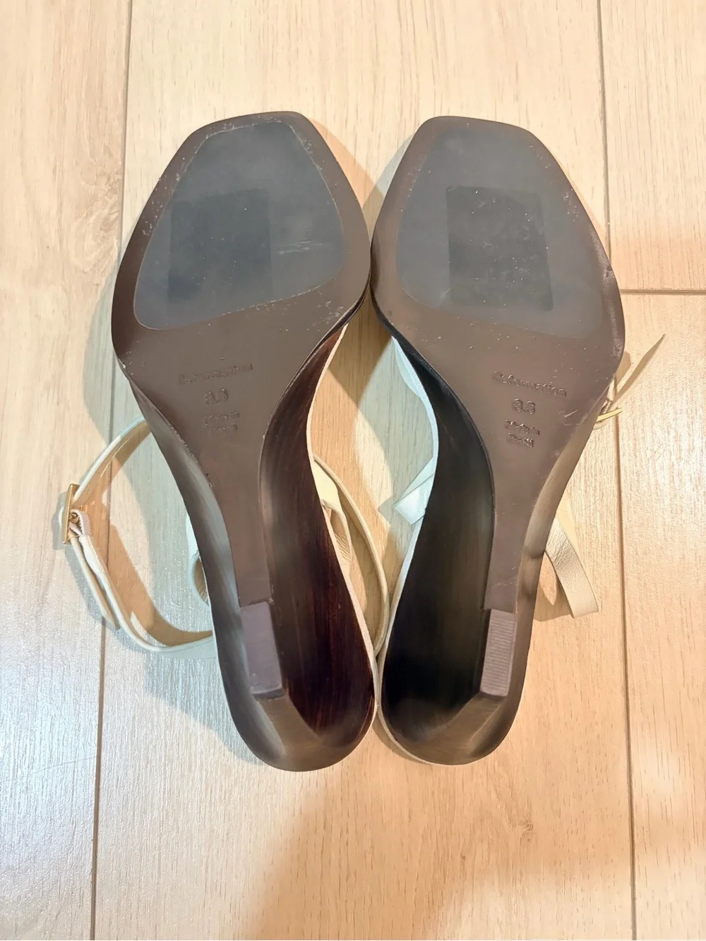 Lina Wedge Sandal — Cream Women's Sandal